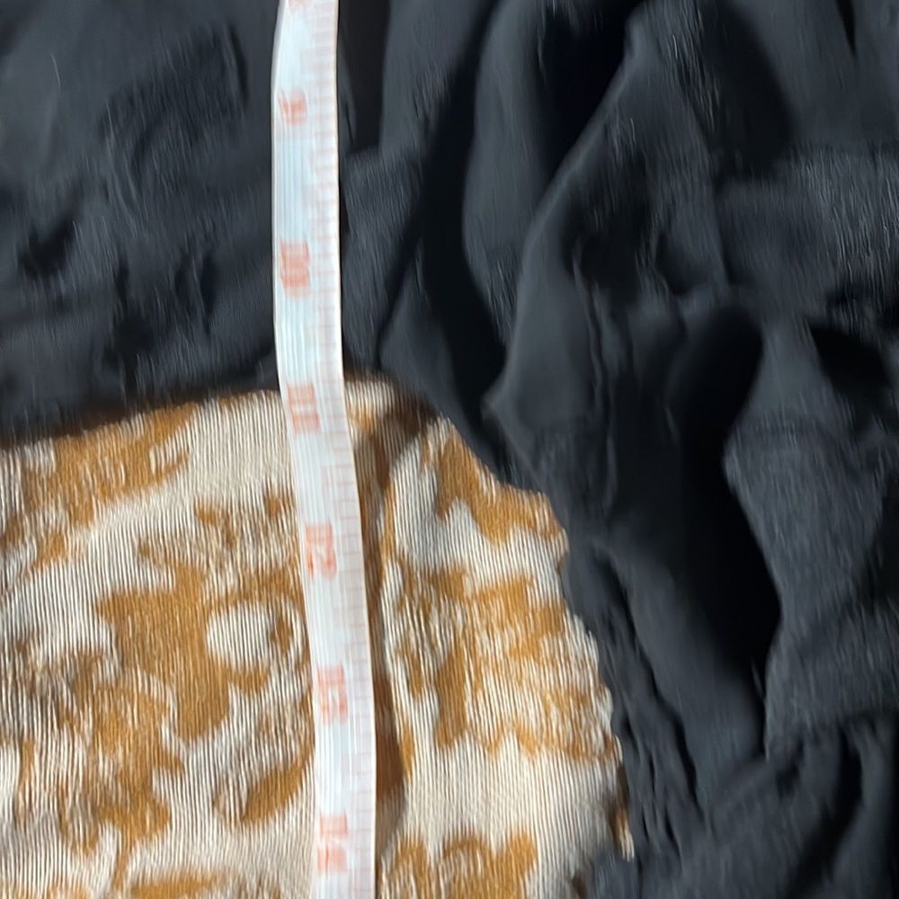 New Peplum Chiffon Clip Floral Blouson Sleeve Top - Picture 14 of 15